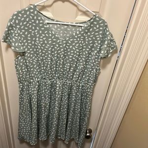 Sage green SHEIN dress